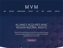 Tablet Screenshot of mvm.com