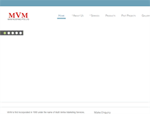 Tablet Screenshot of mvm.com.sg